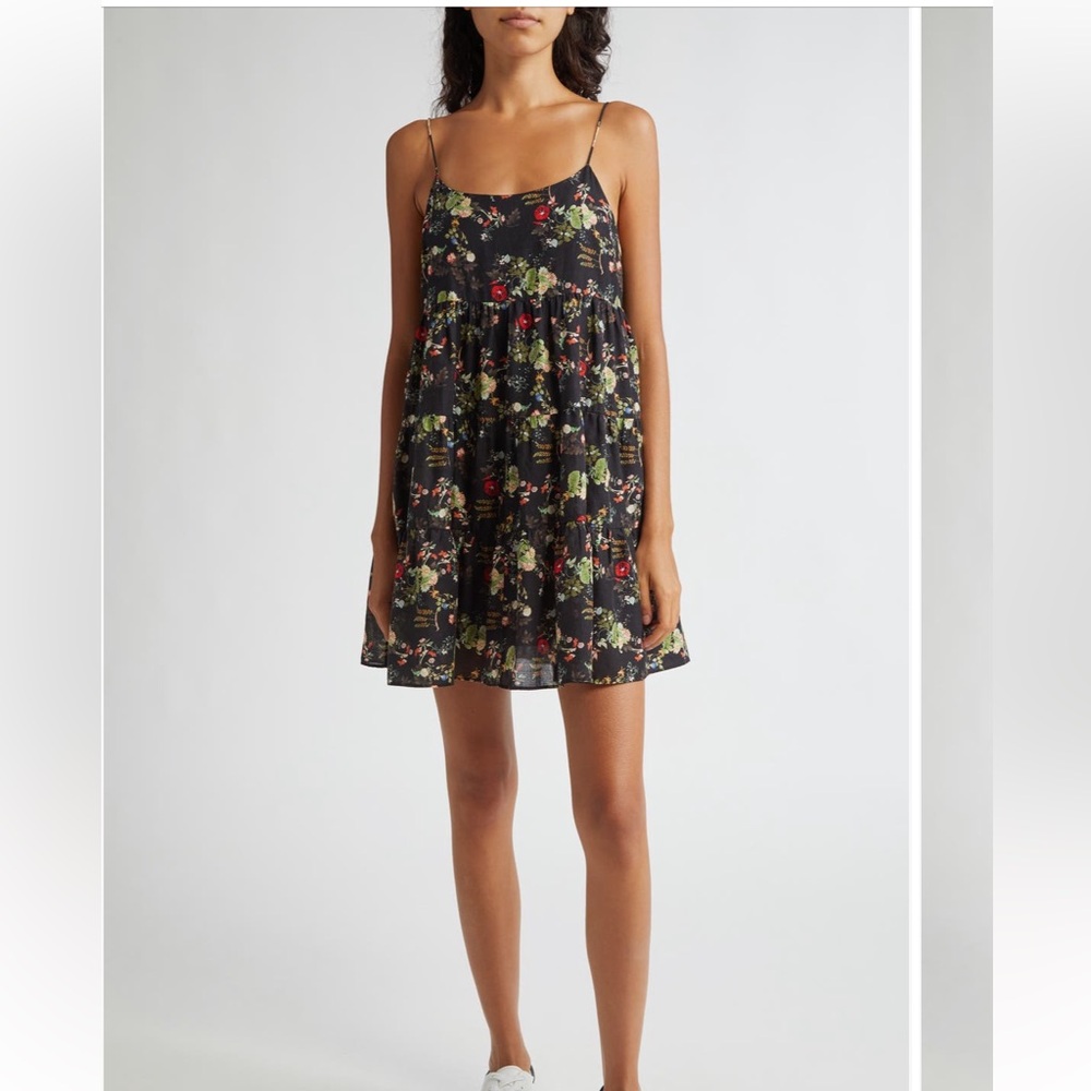 Alice + Olivia Floral Black Dress